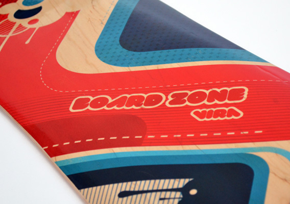 Longboard Board Zone Vira